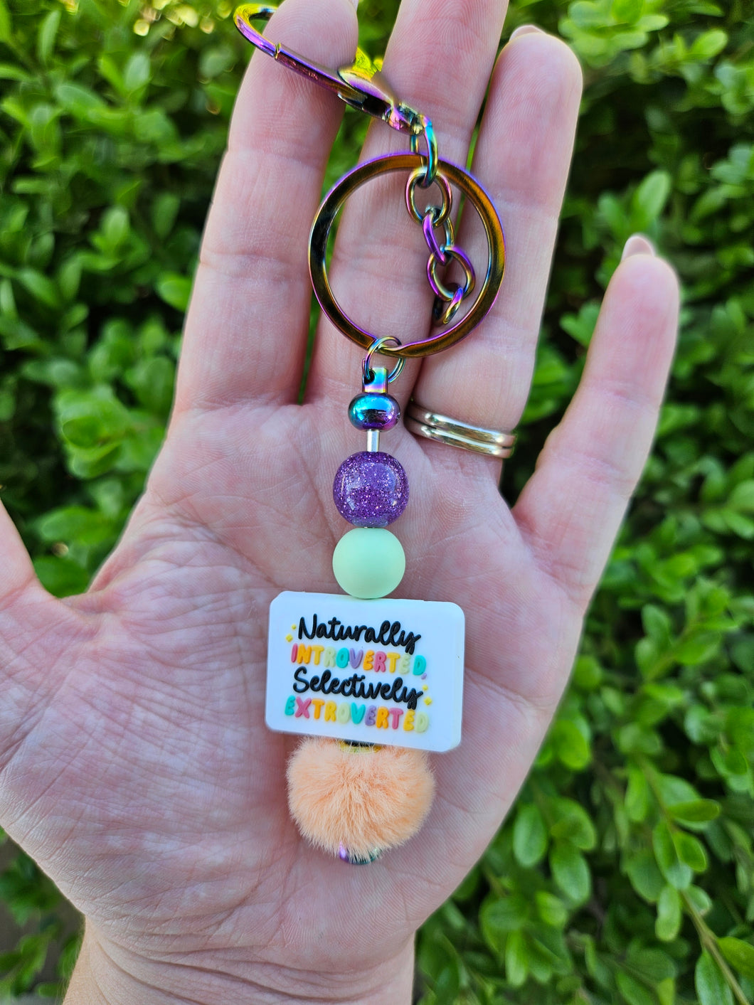 Introverted Keychain