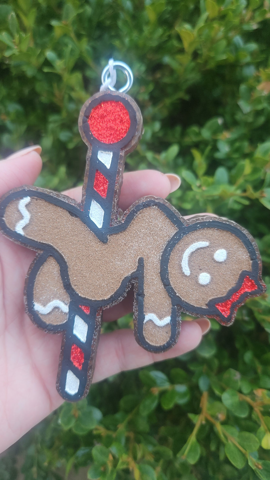 Naughty Gingerbread Freshie