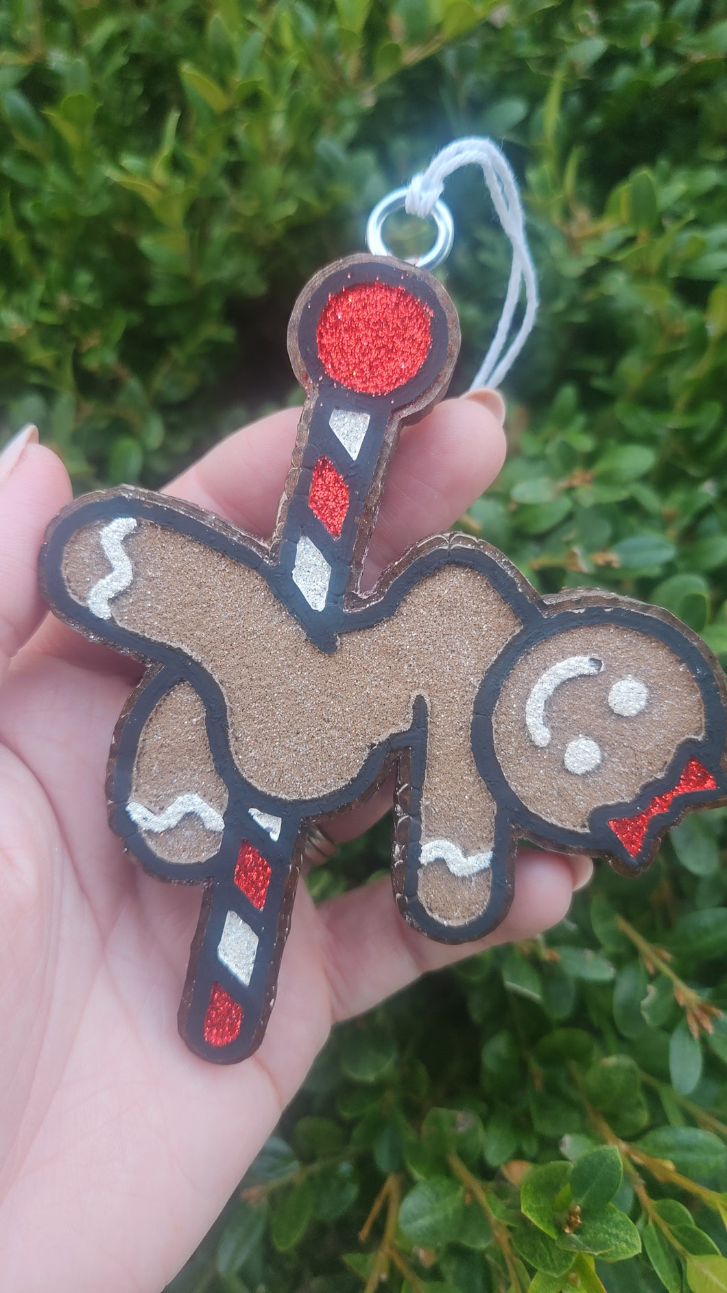 Naughty Gingerbread Freshie