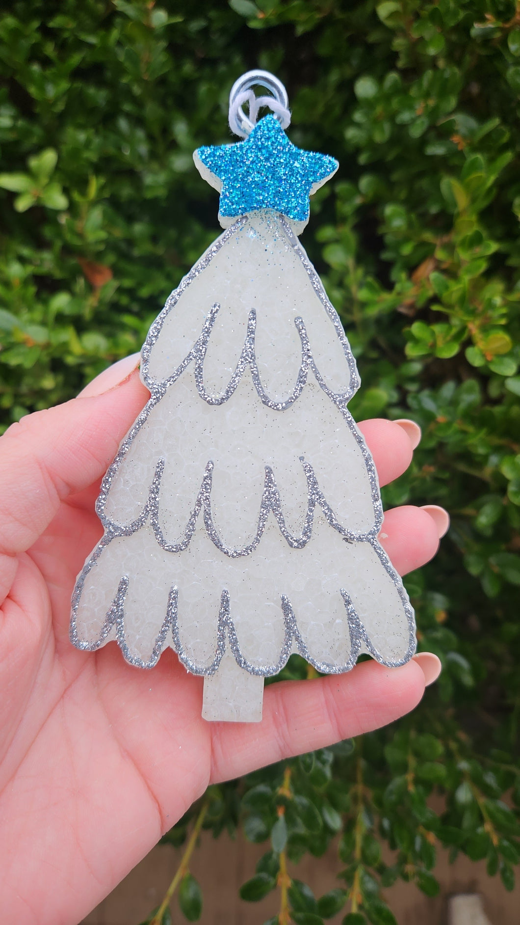 White Christmas Tree Freshie