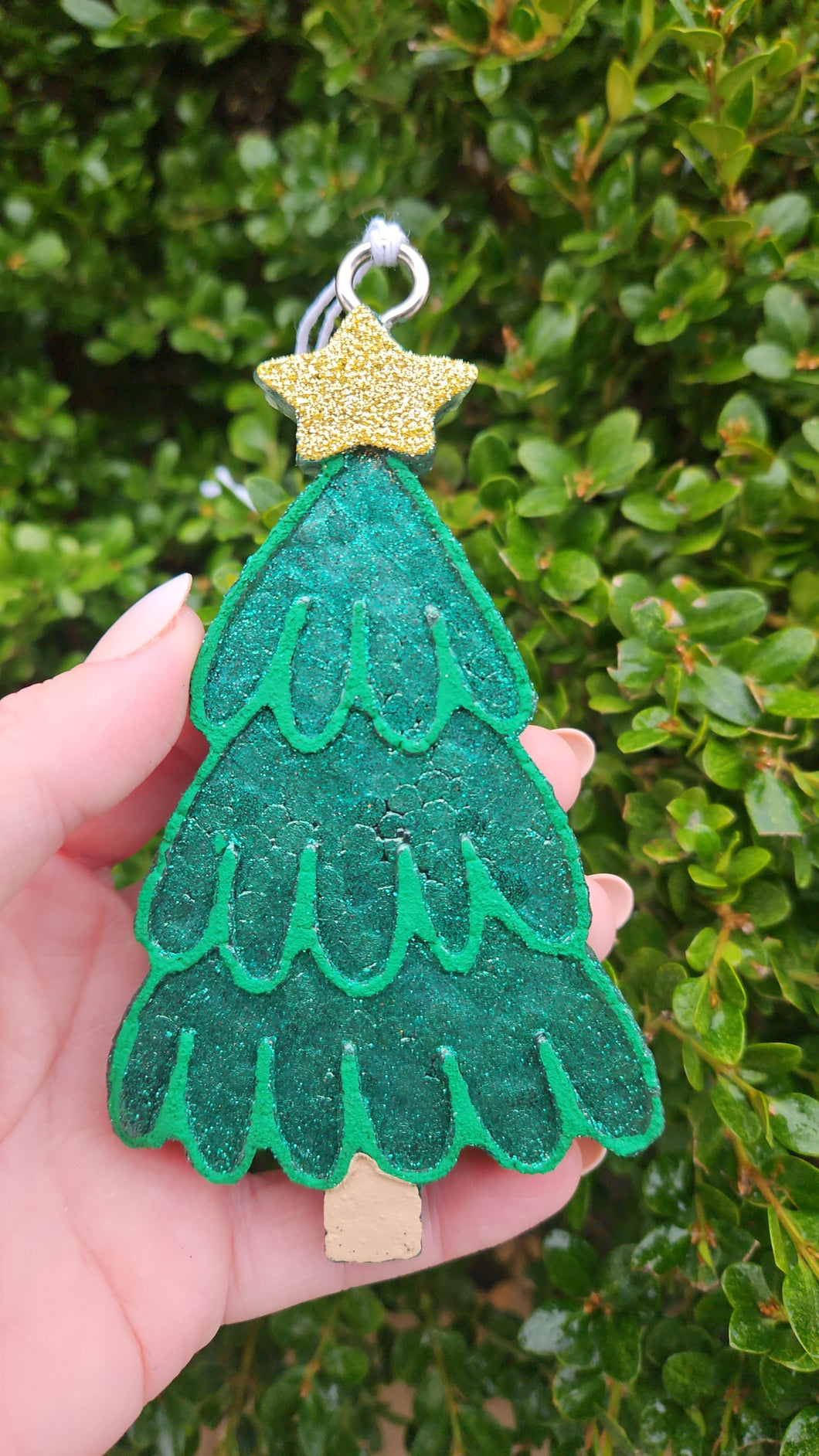 Green Christmas Tree Freshie